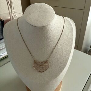 Chloe logo heart Necklace